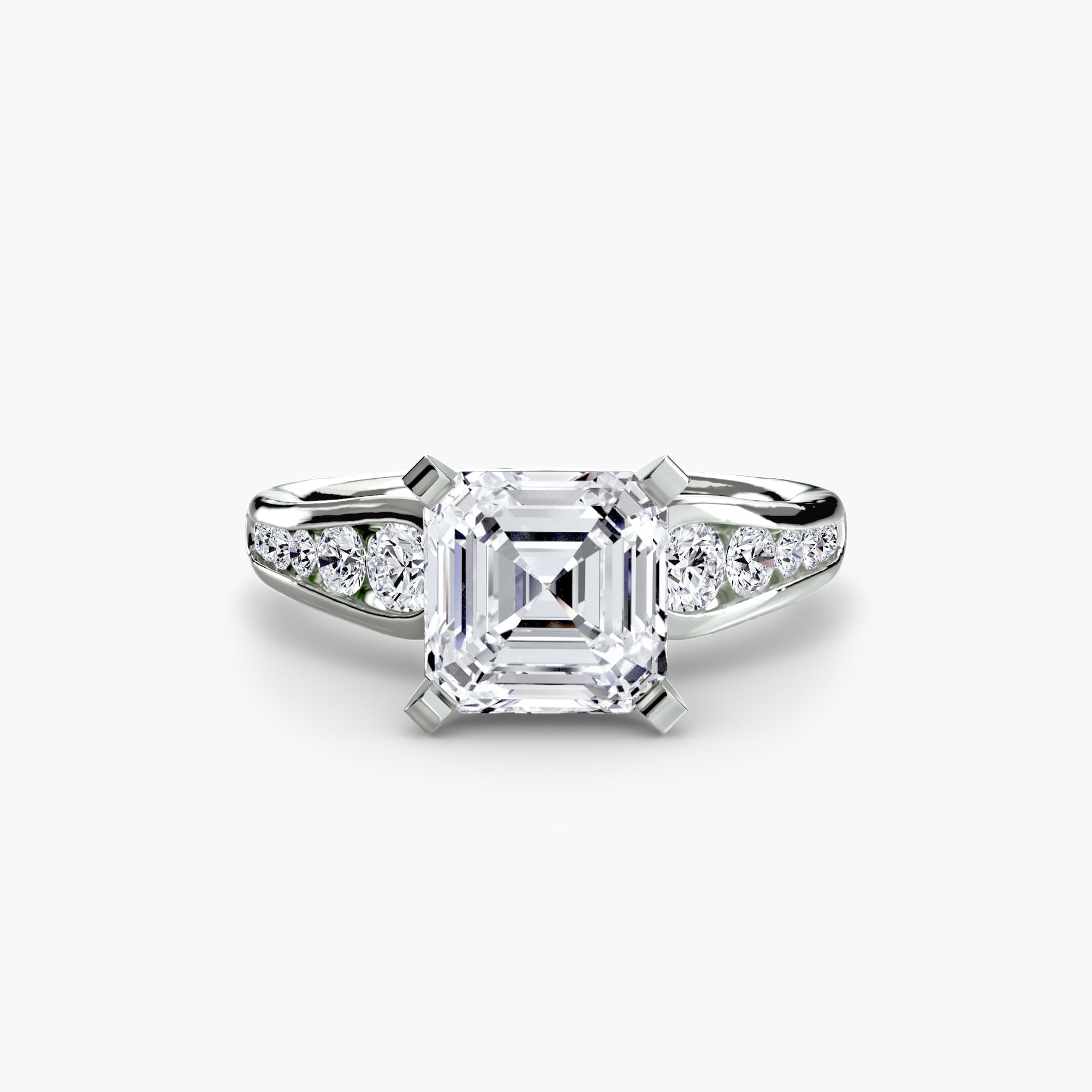 The Pavé Solitaire, Slim Band