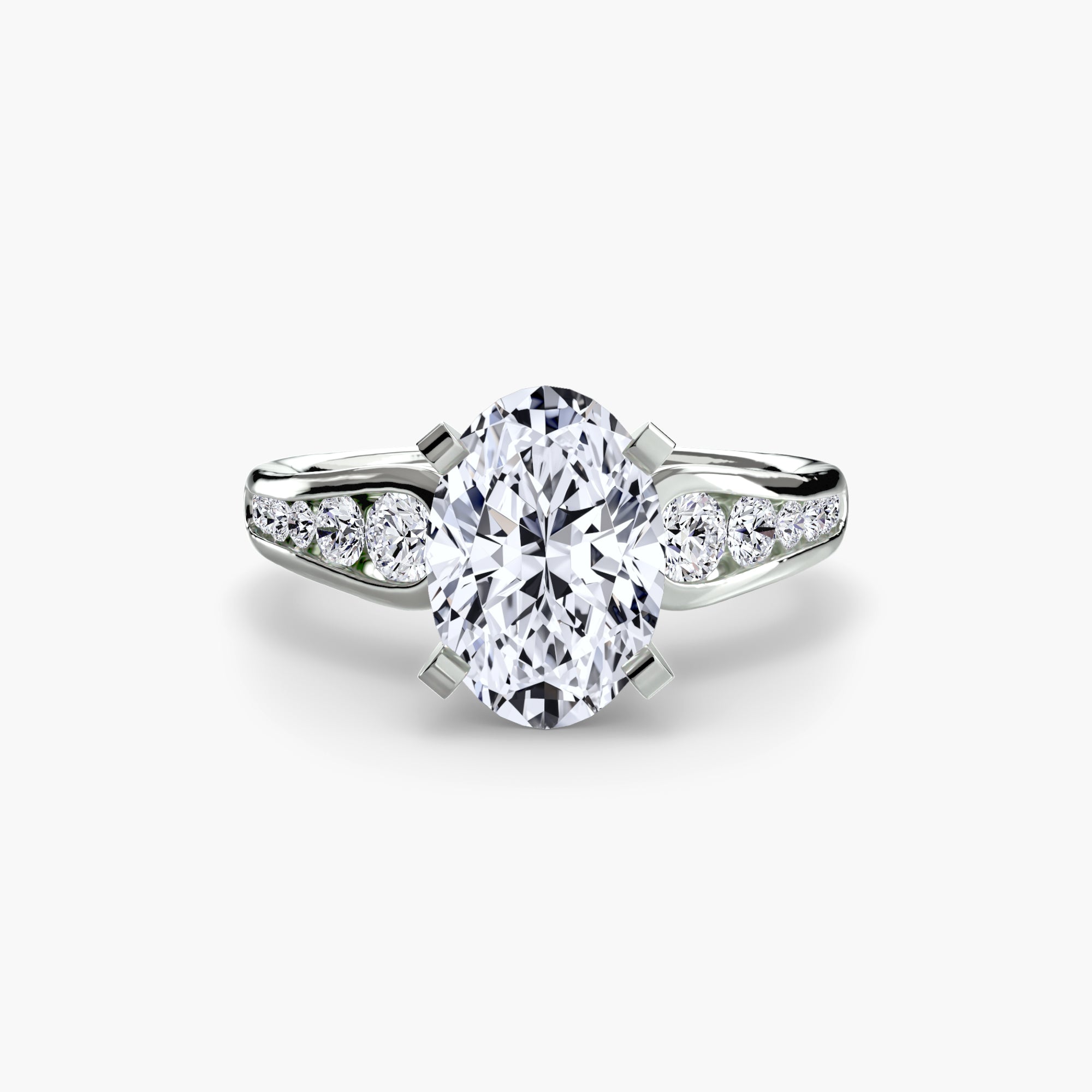 The Pavé Solitaire, Slim Band