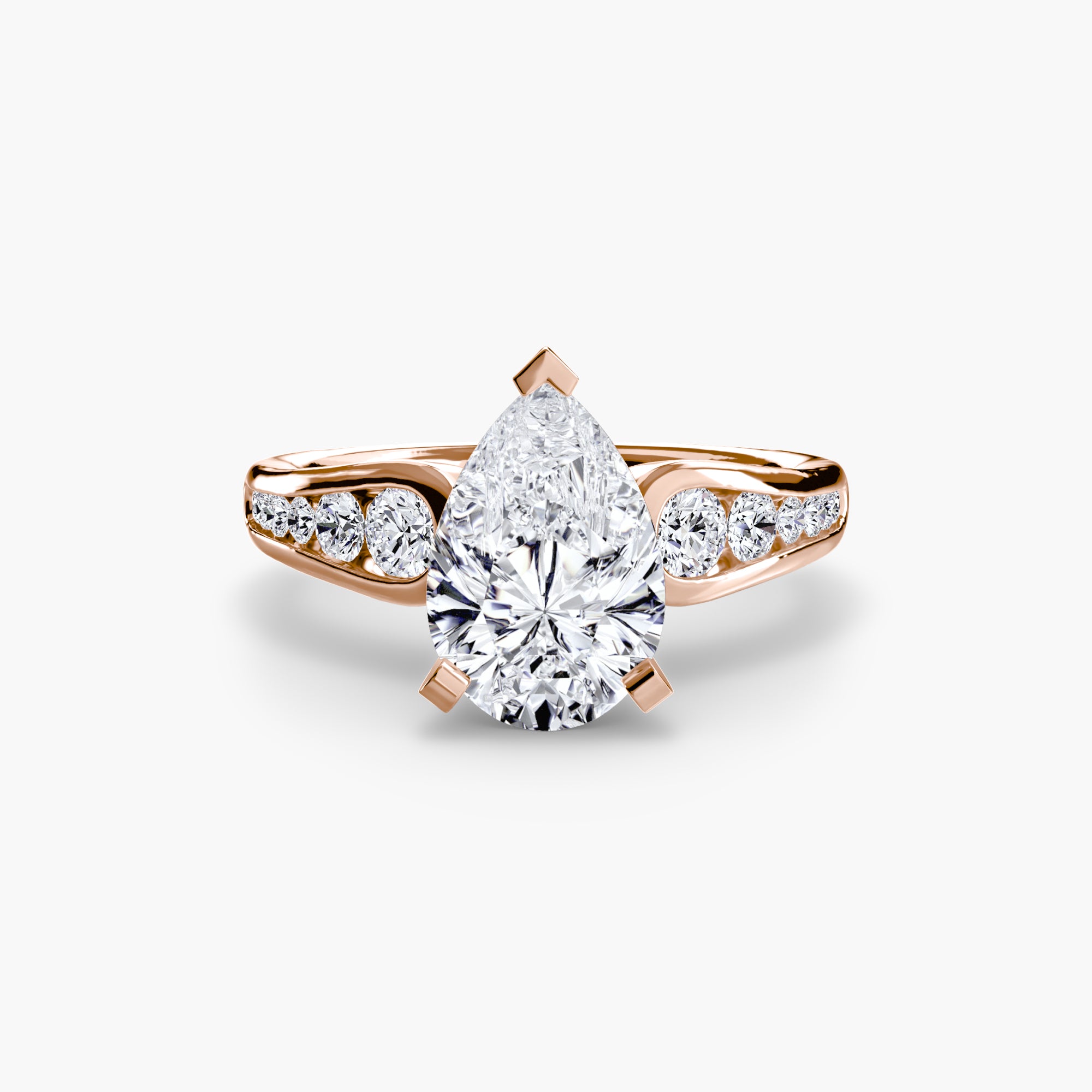 The Pavé Solitaire, Slim Band