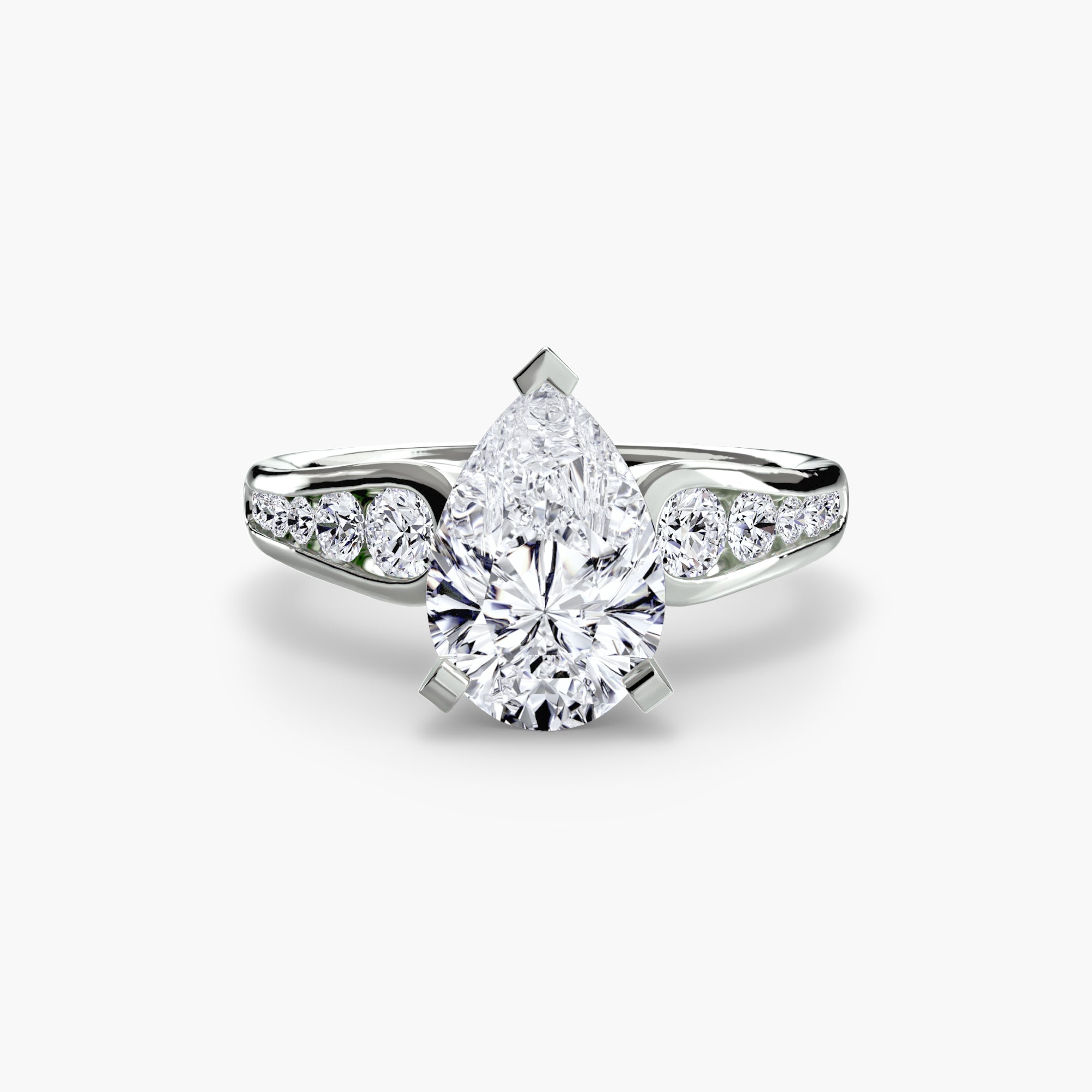 The Pavé Solitaire, Slim Band