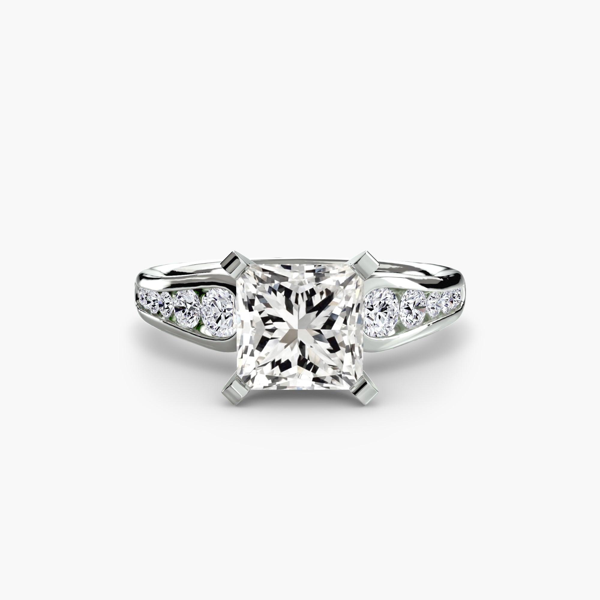 The Pavé Solitaire, Slim Band