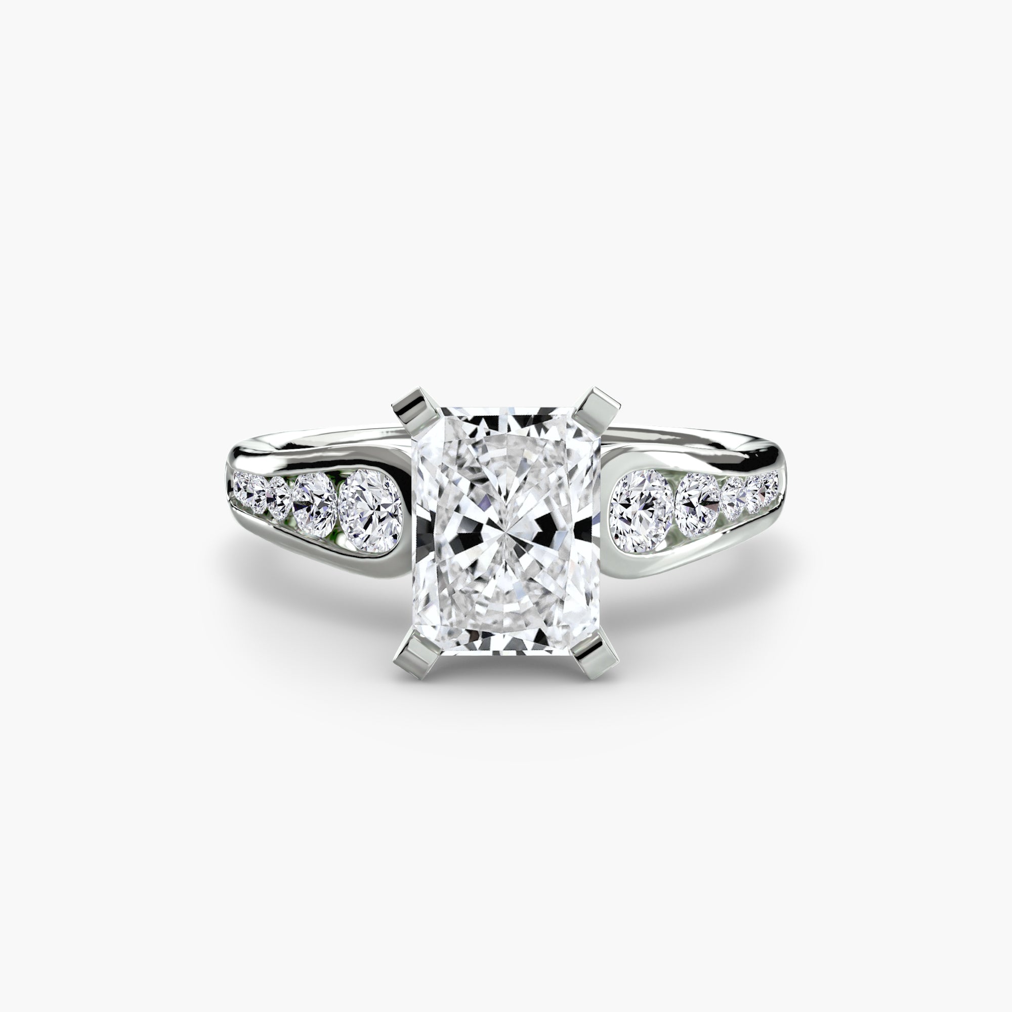 The Pavé Solitaire, Slim Band