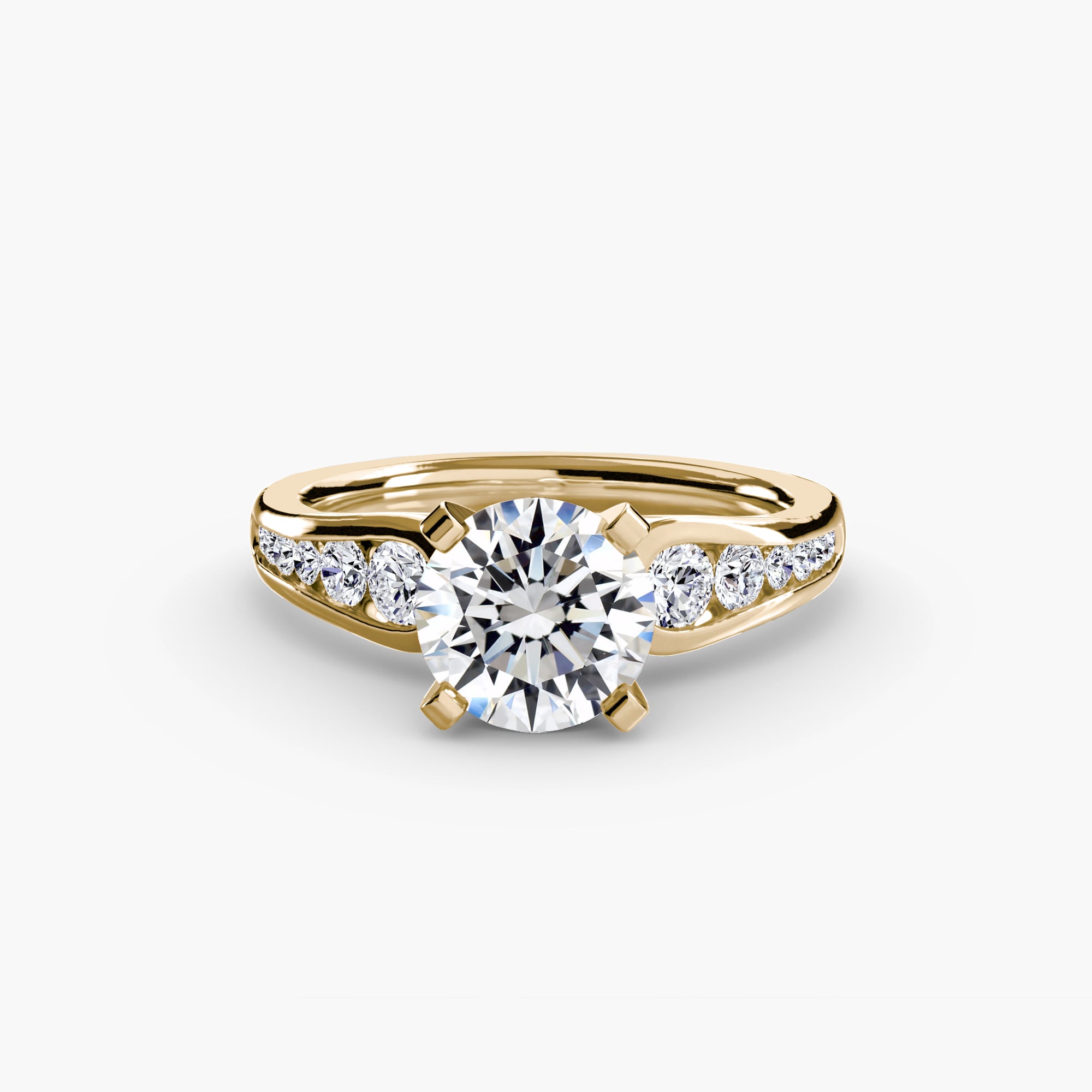 The Pavé Solitaire, Slim Band