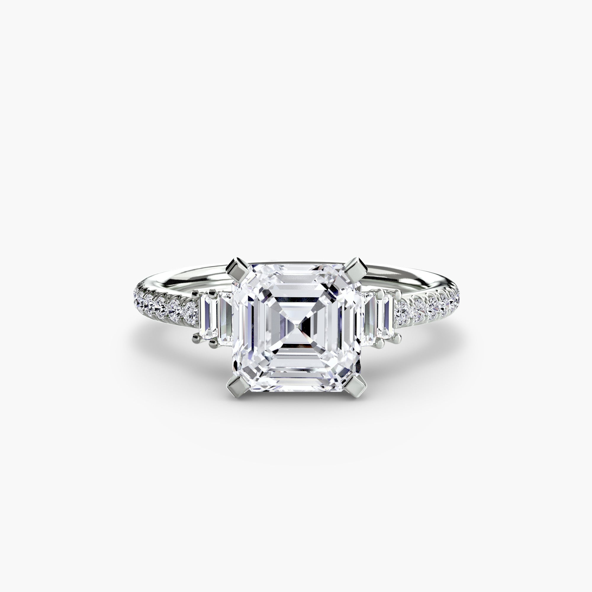 The Pavé Solitaire, Double Row