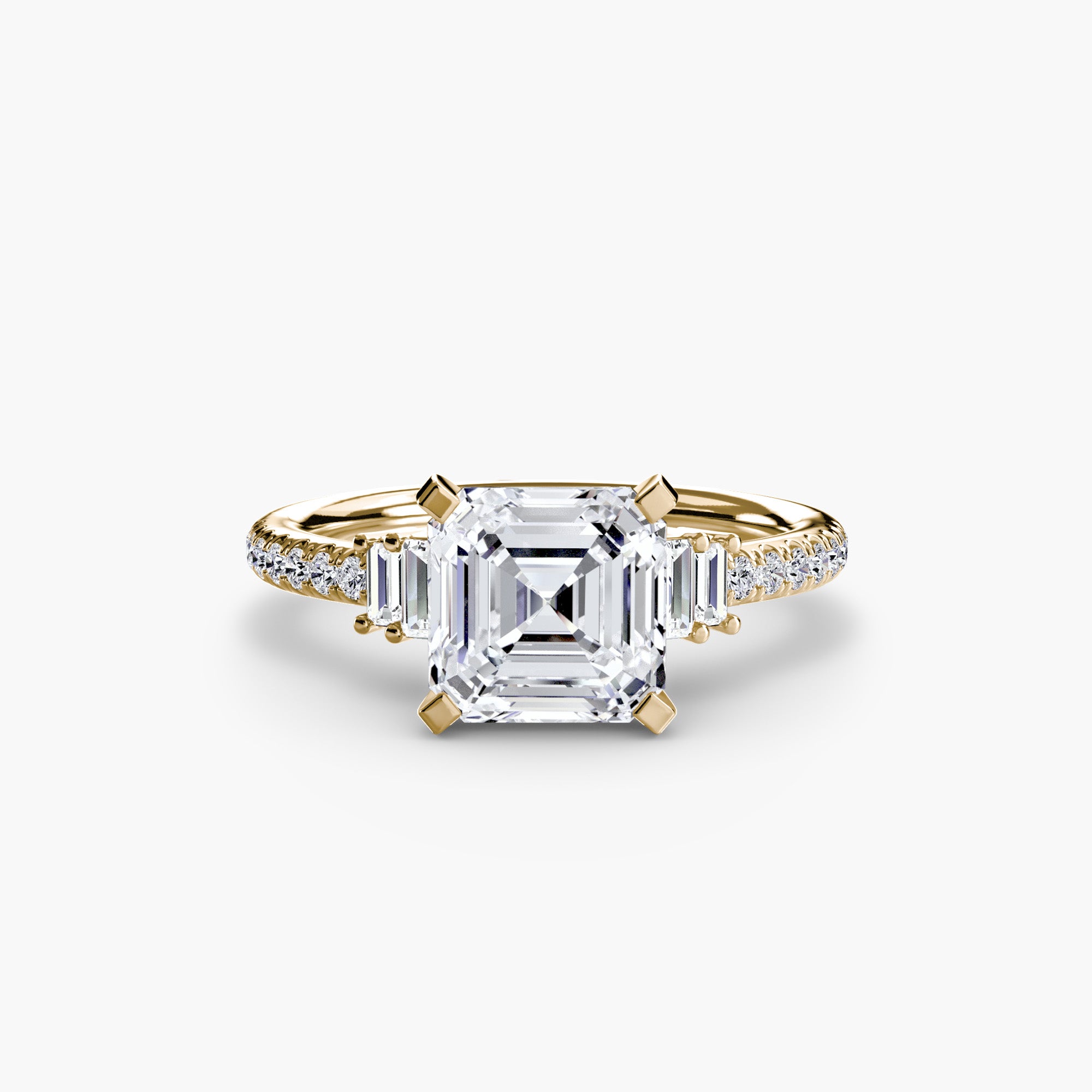 The Pavé Solitaire, Double Row