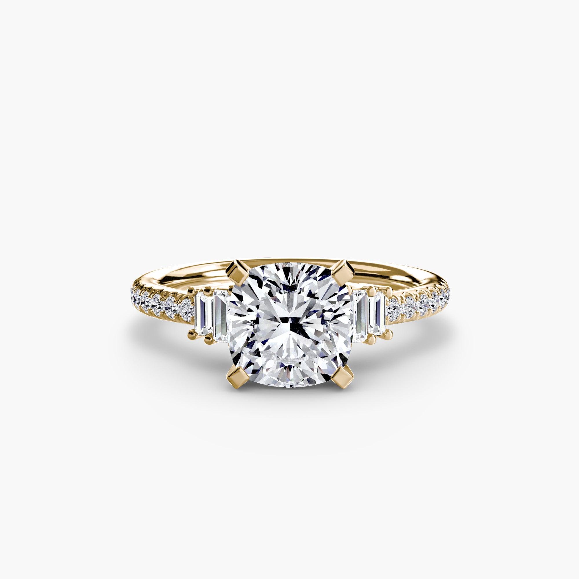 The Pavé Solitaire, Double Row