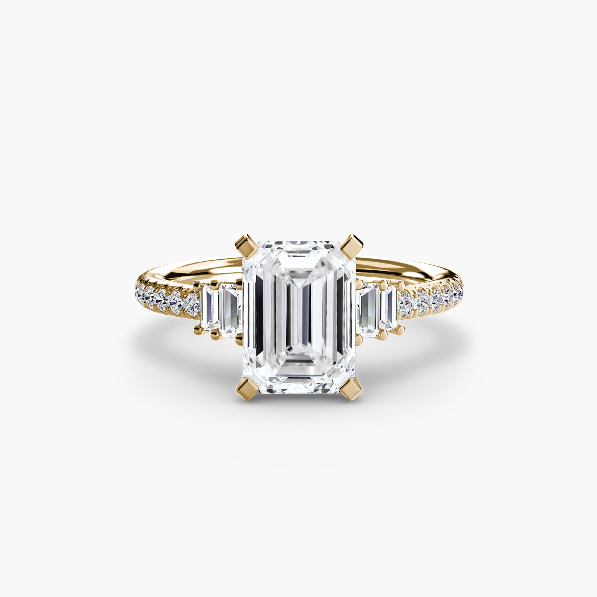The Pavé Solitaire, Double Row