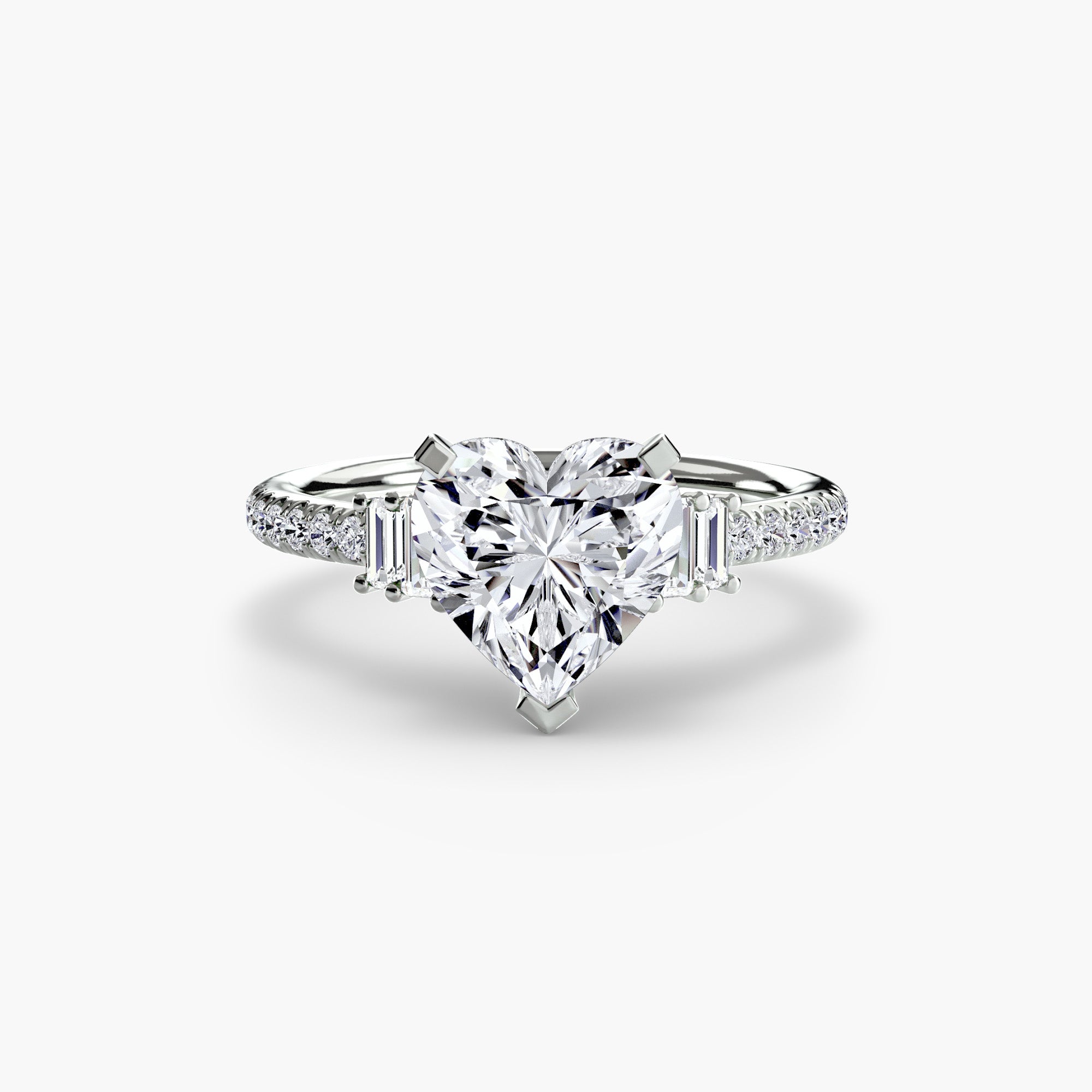 The Pavé Solitaire, Double Row