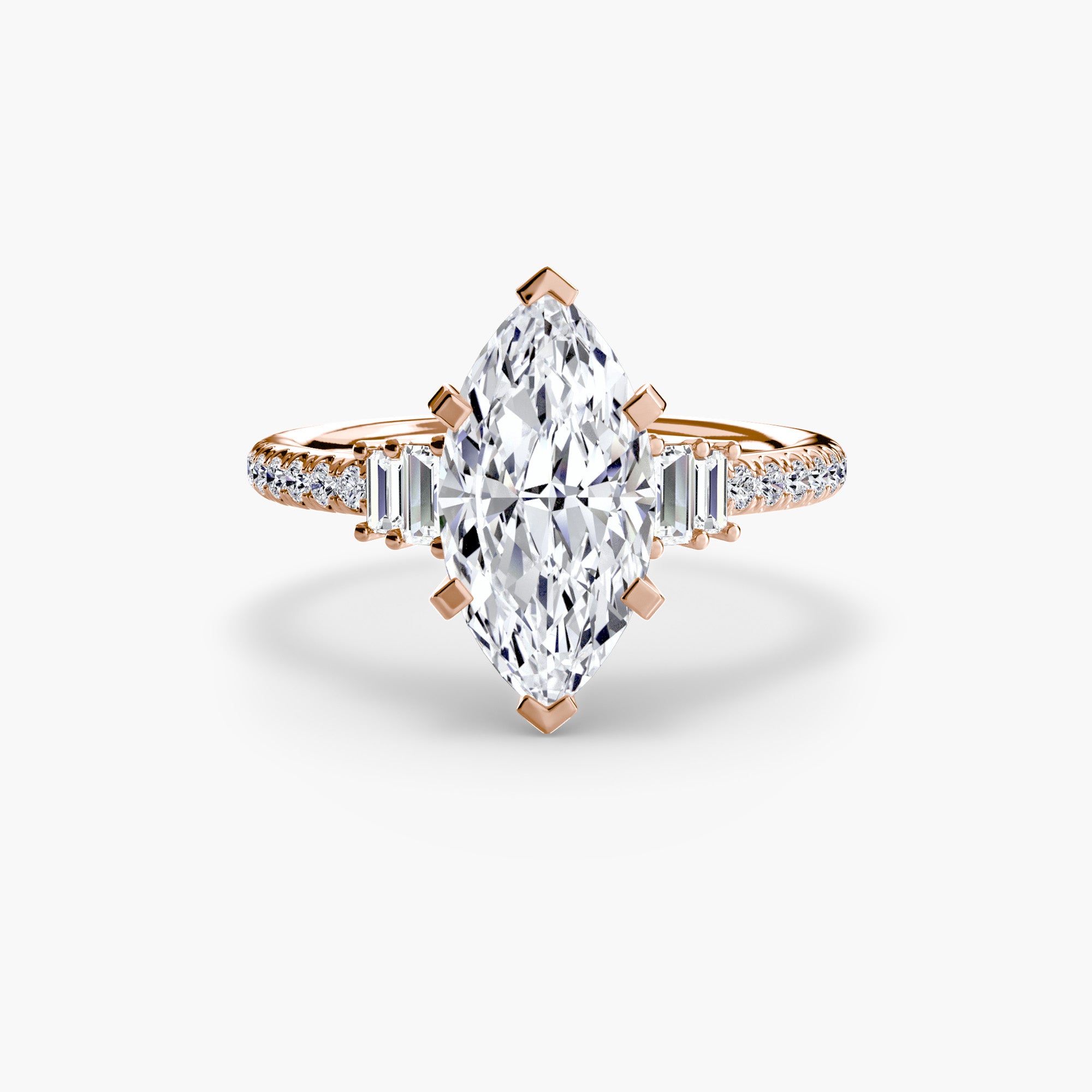 The Pavé Solitaire, Double Row