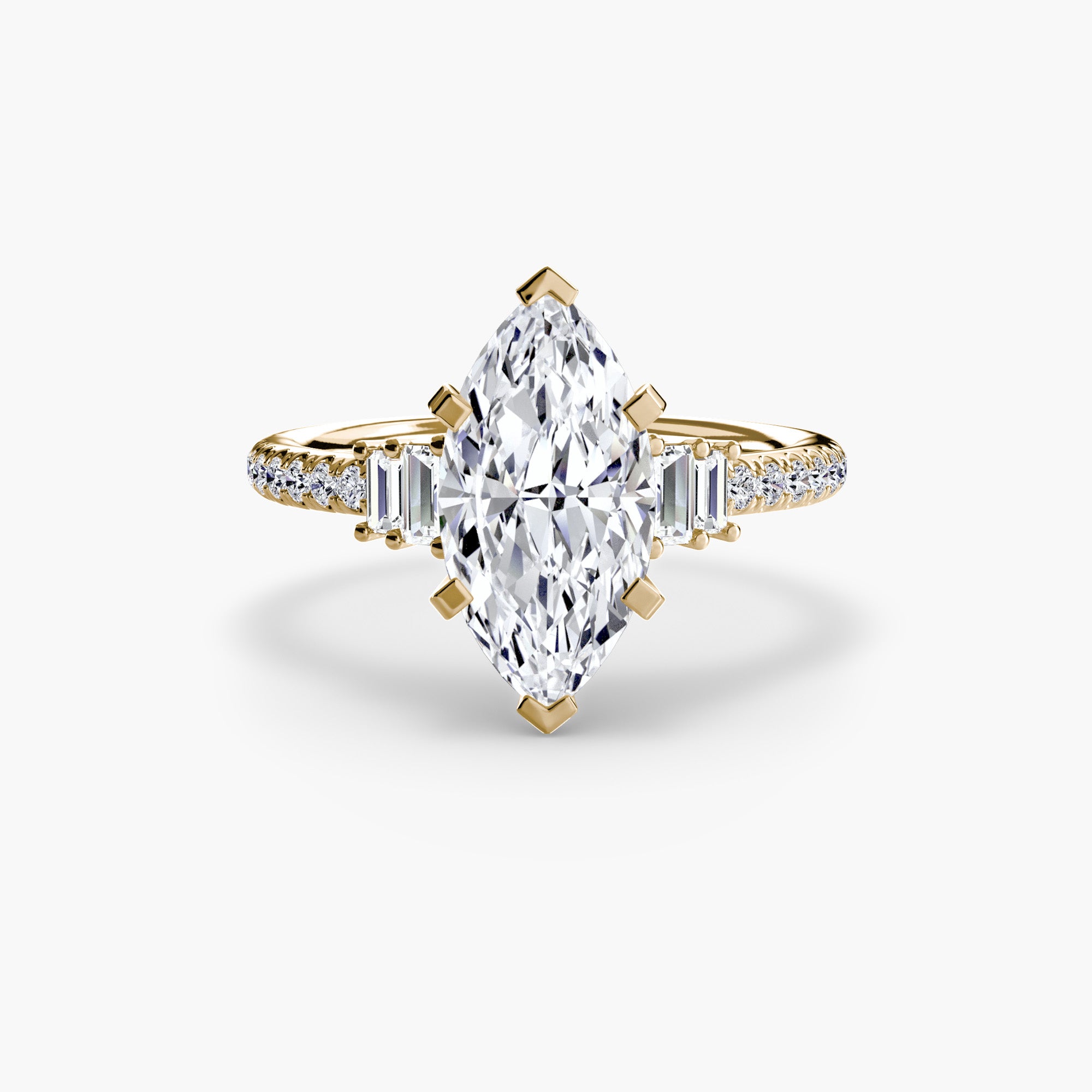The Pavé Solitaire, Double Row