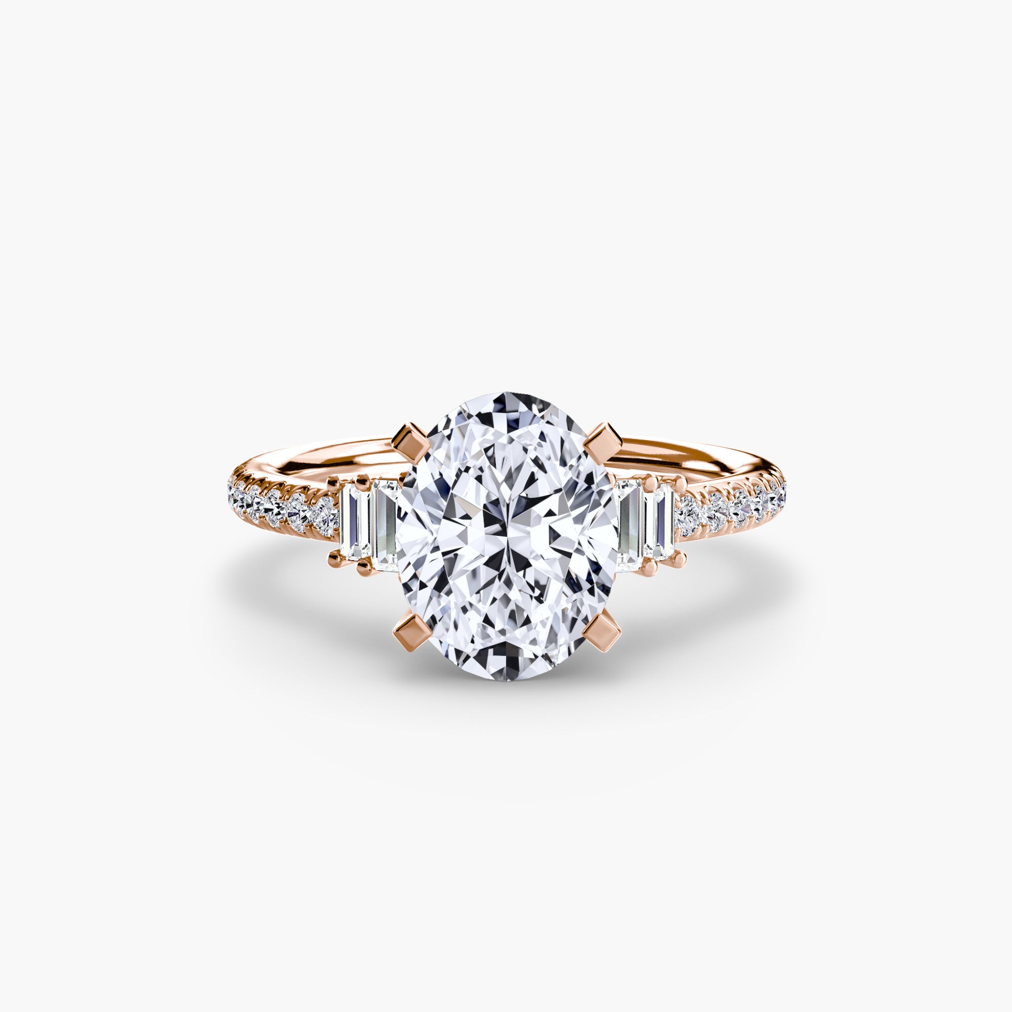 The Pavé Solitaire, Double Row