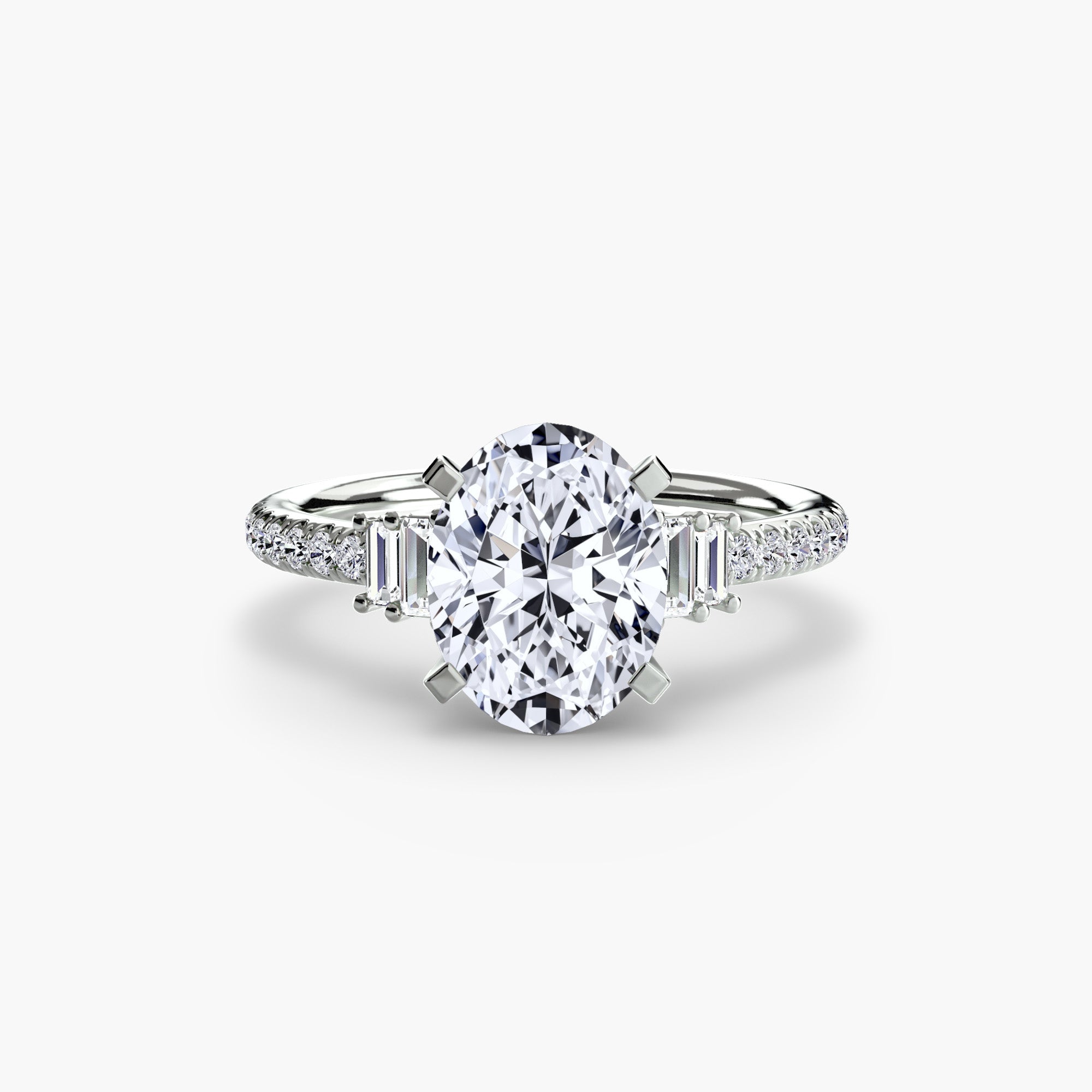 The Pavé Solitaire, Double Row