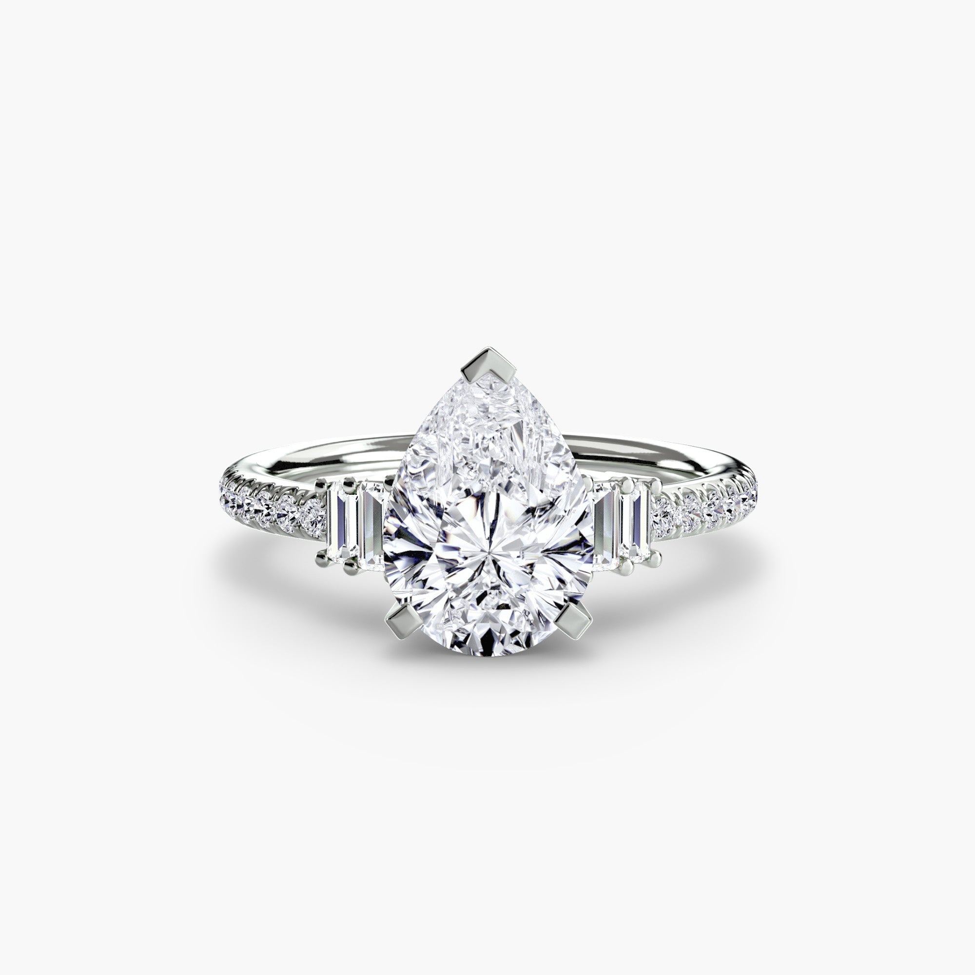 The Pavé Solitaire, Double Row
