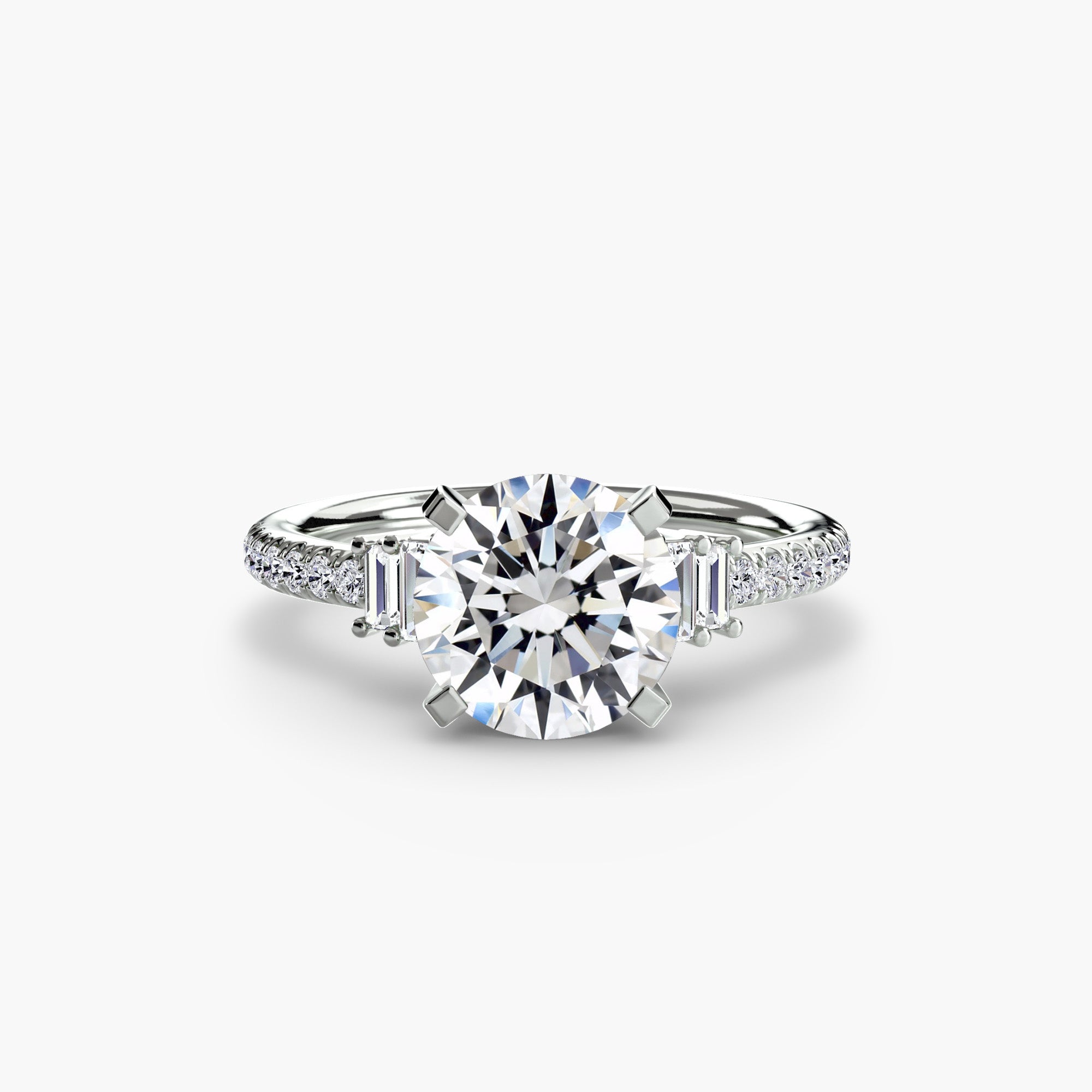 The Pavé Solitaire, Double Row