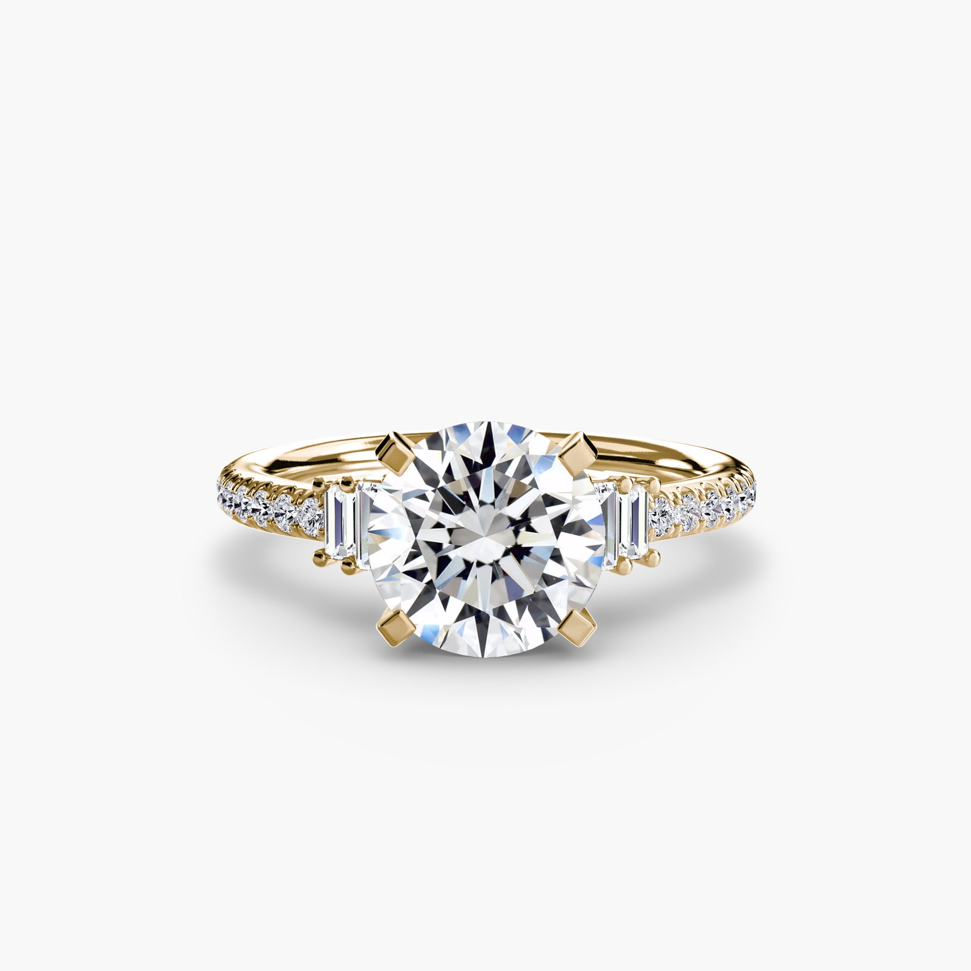 The Pavé Solitaire, Double Row