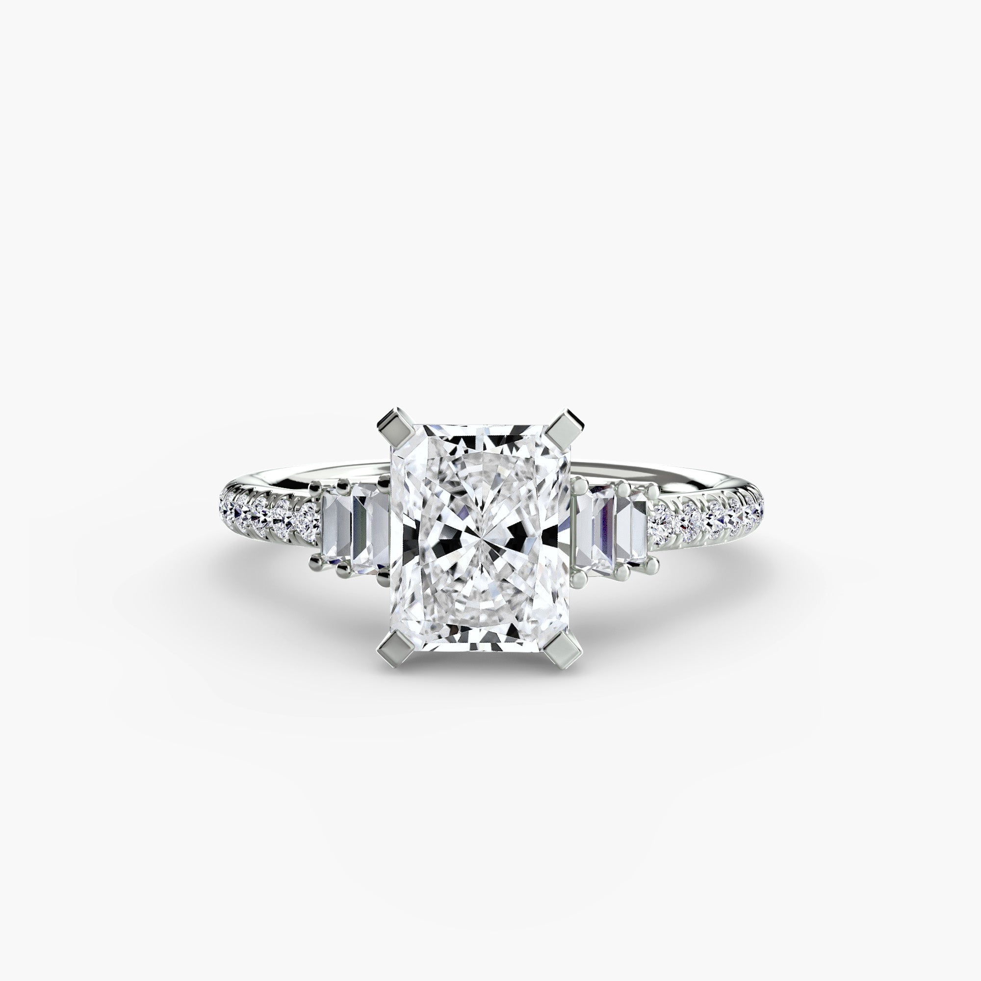 The Pavé Solitaire, Double Row
