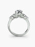 Five Stone Ring with Pavé Band