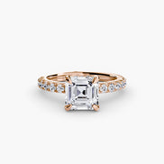 Solitaire with Pavé 6