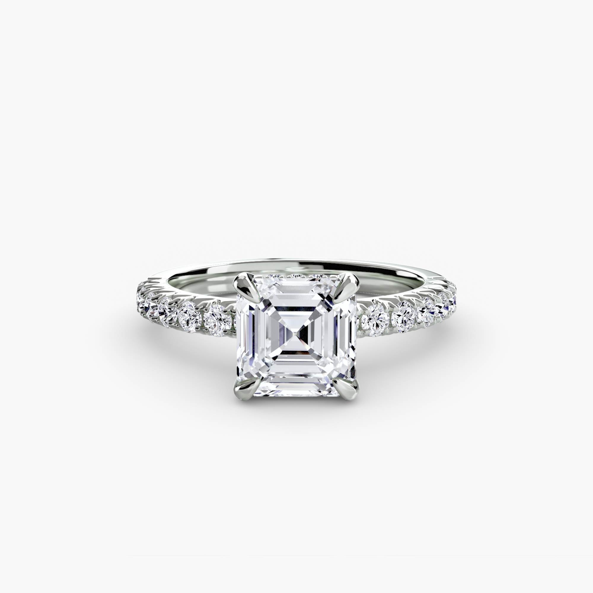 The Pavé Solitaire, Low Profile