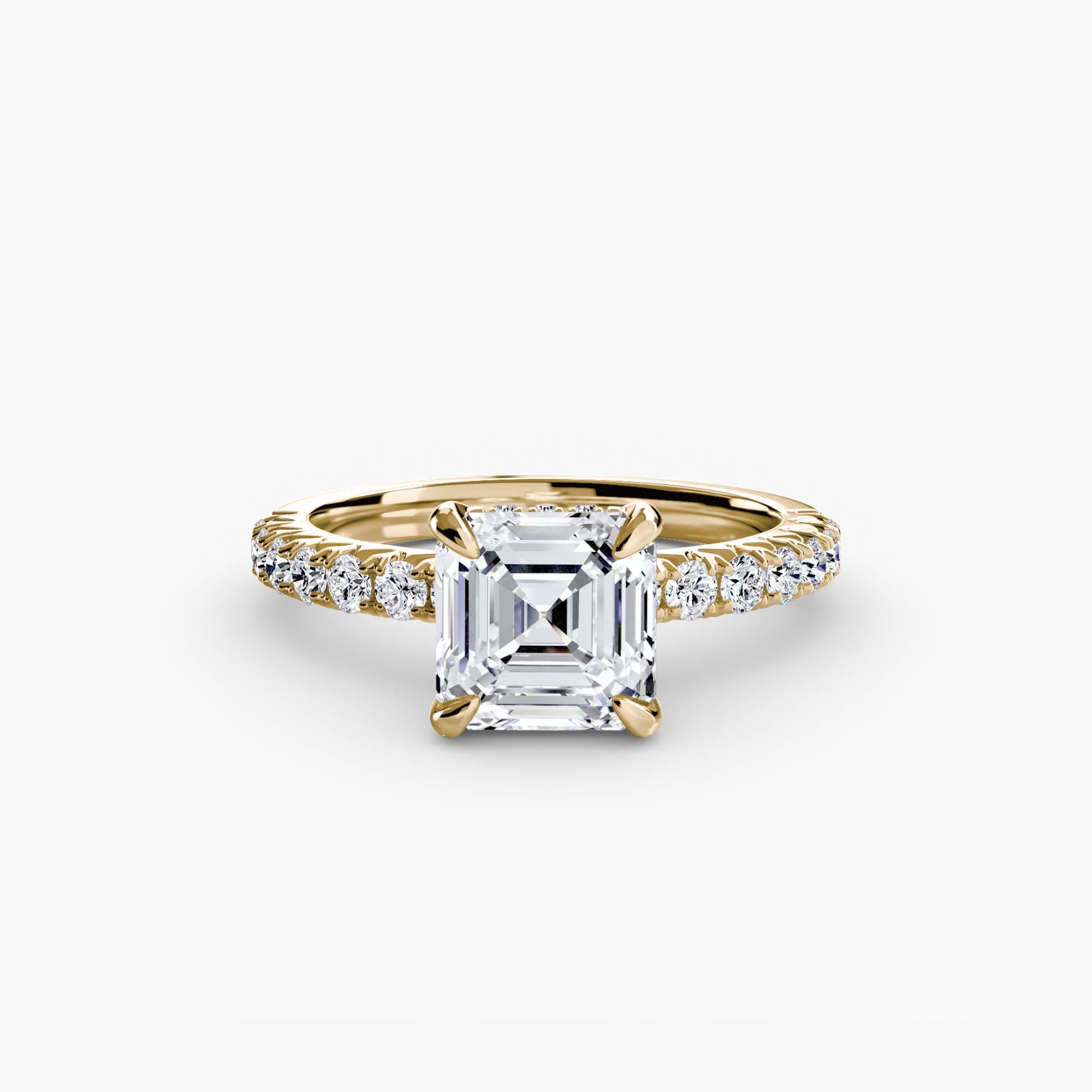 The Pavé Solitaire, Low Profile