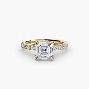 Solitaire with Pavé 6