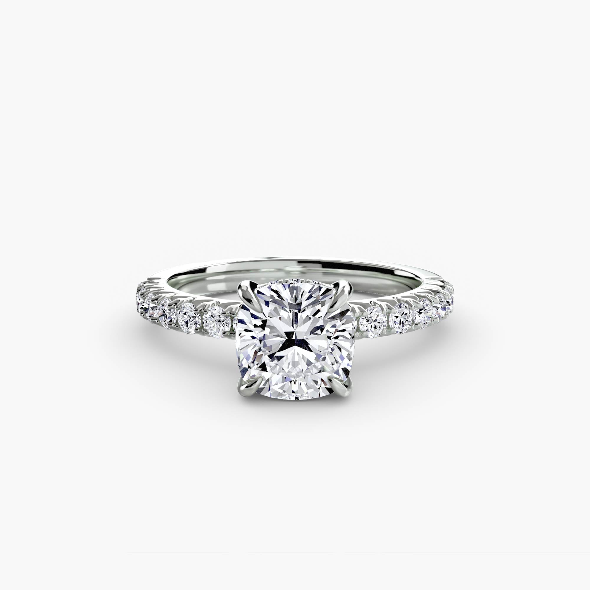 The Pavé Solitaire, Low Profile