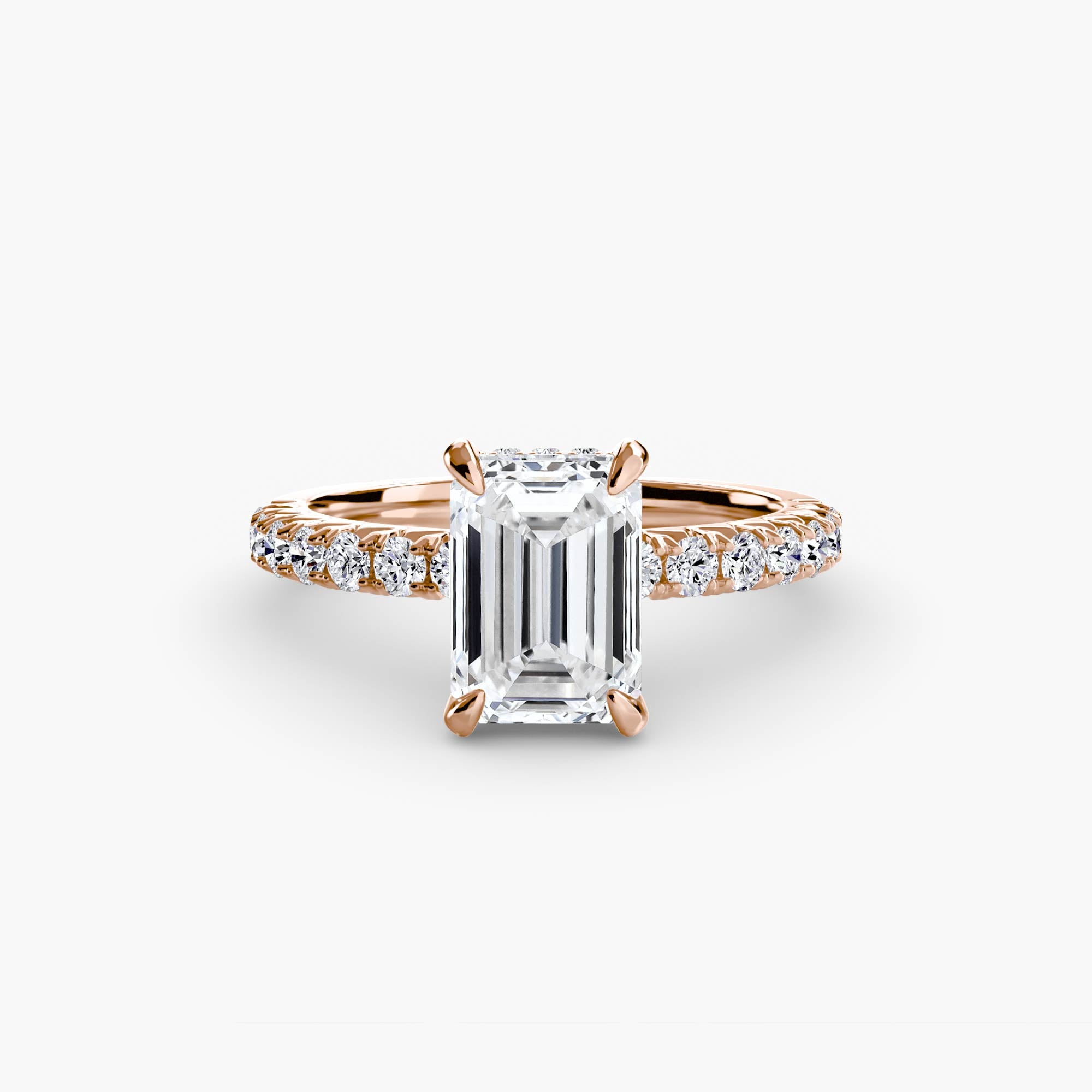 The Pavé Solitaire, Low Profile
