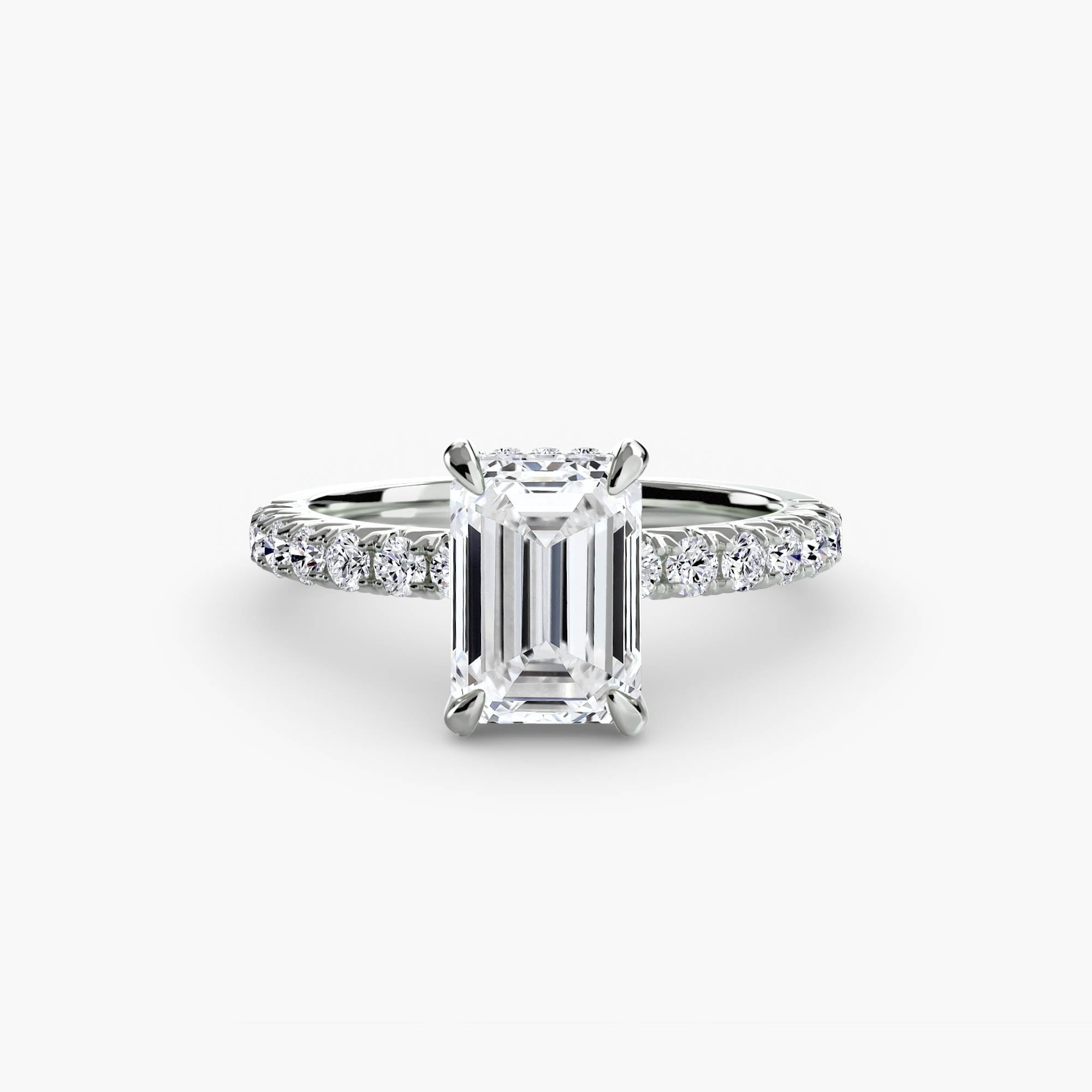 The Pavé Solitaire, Low Profile