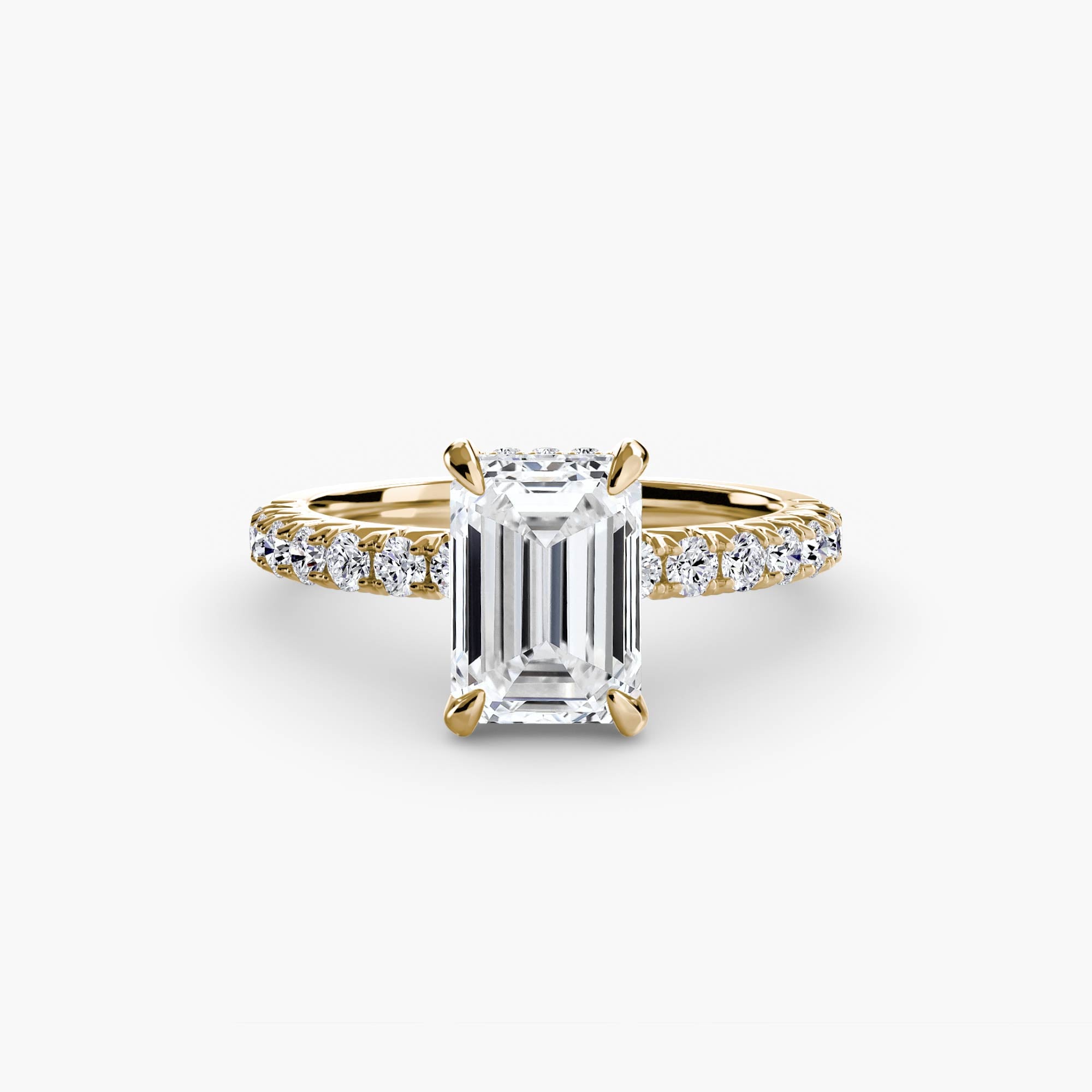 The Pavé Solitaire, Low Profile
