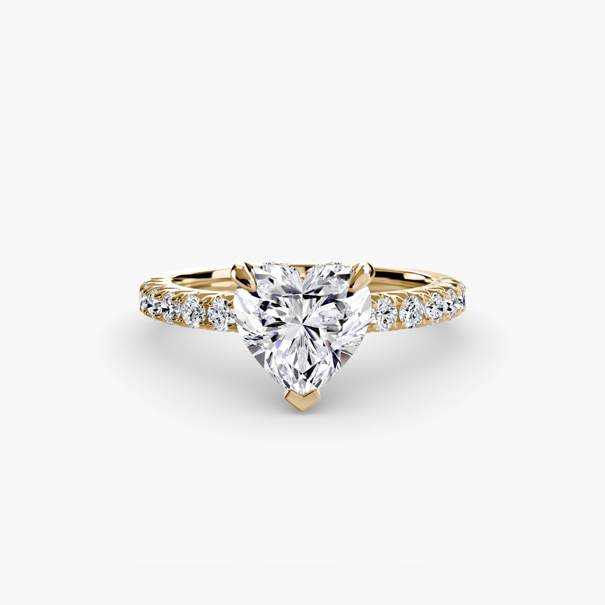 The Pavé Solitaire, Low Profile