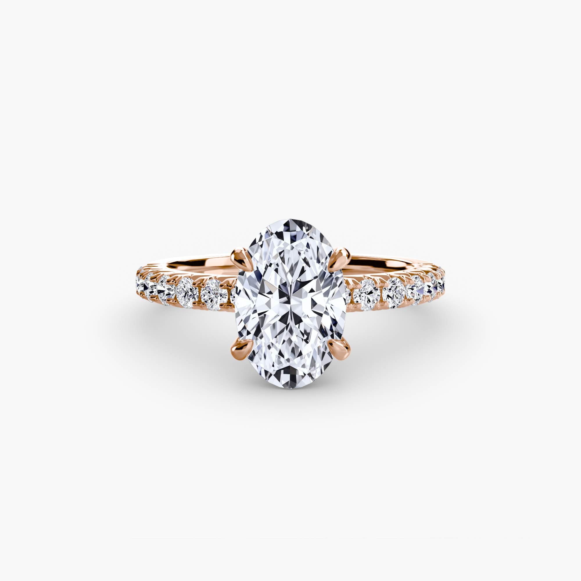 The Pavé Solitaire, Low Profile