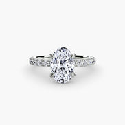 Solitaire with Pavé 6