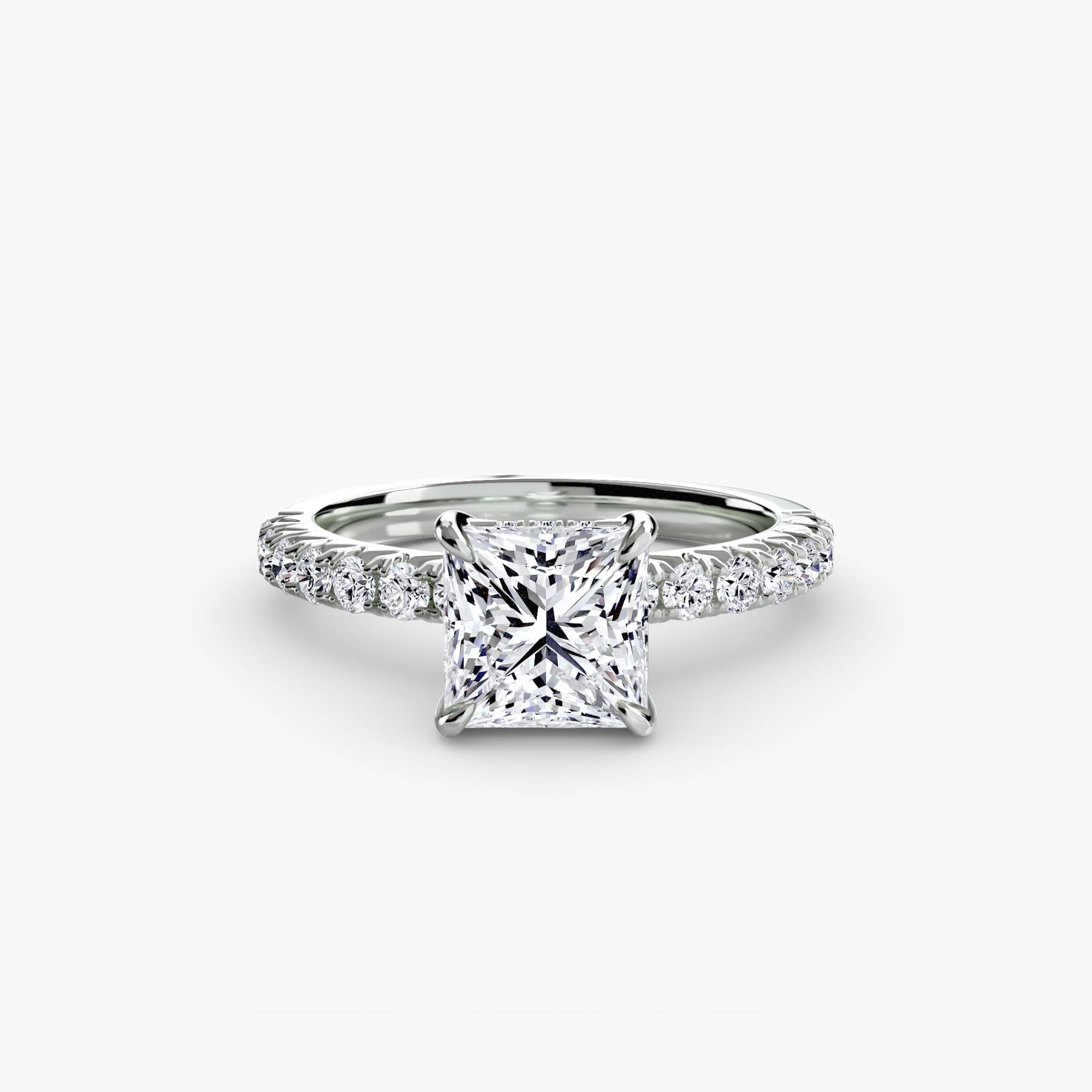 The Pavé Solitaire, Low Profile
