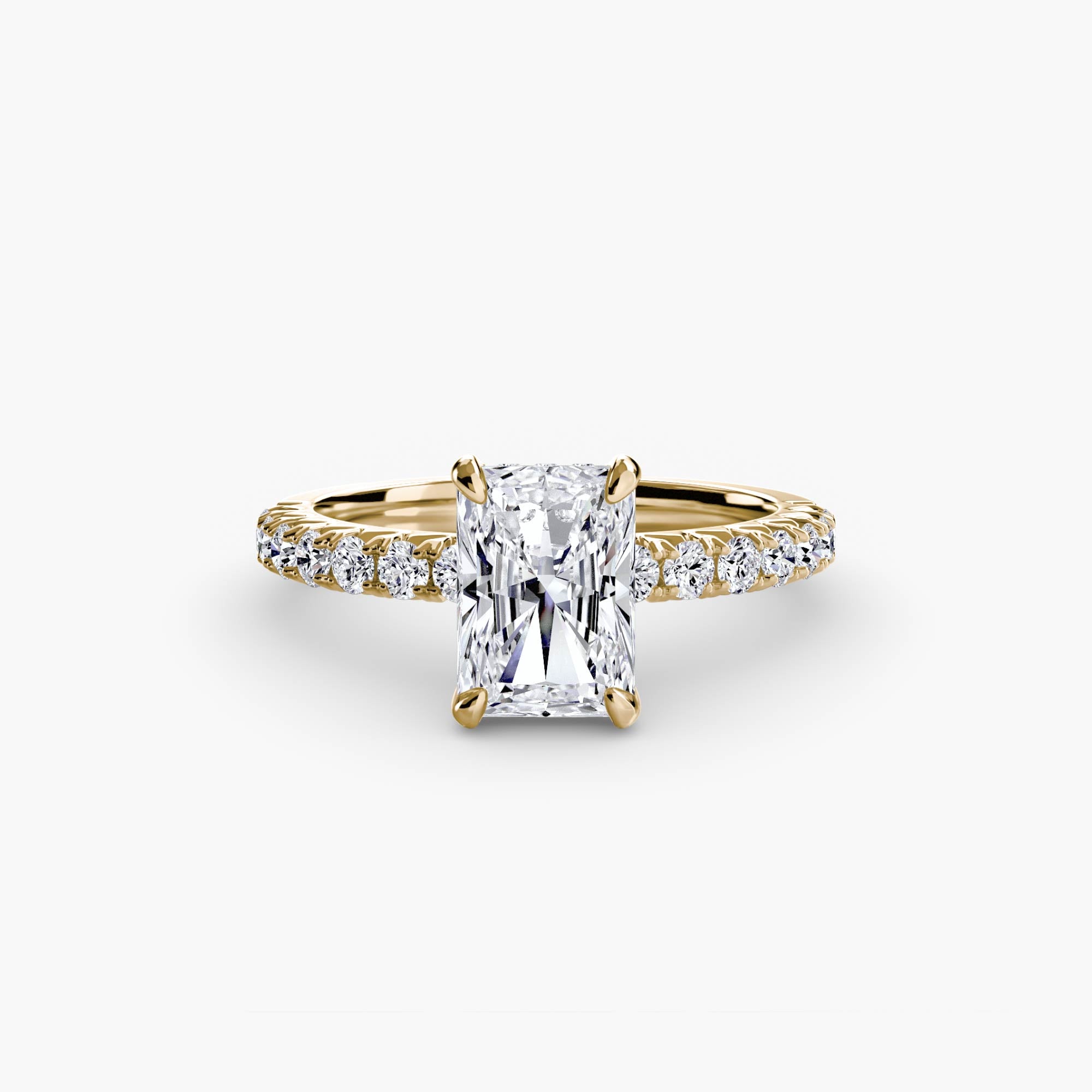 The Pavé Solitaire, Low Profile