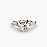 Solitaire with Shoulder Accents 2