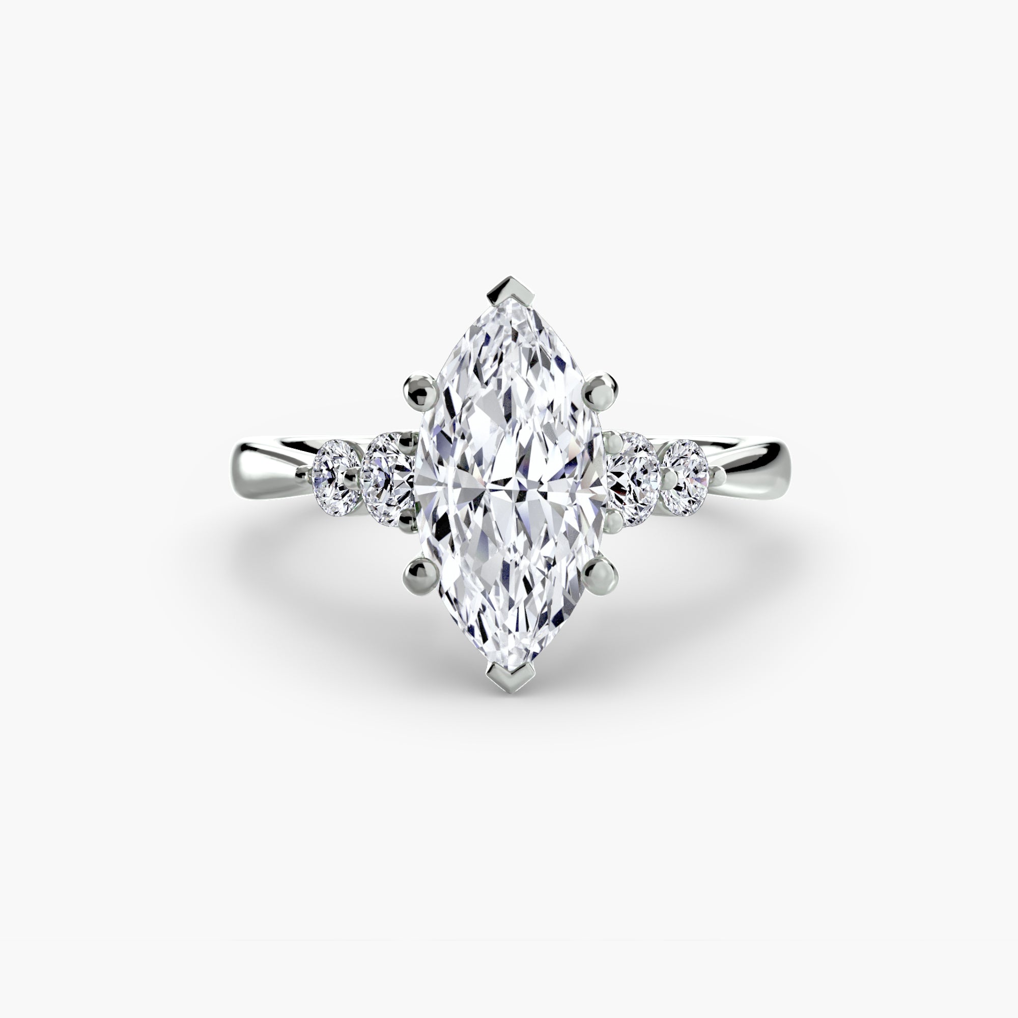 The Accent Shoulder Solitaire, Double