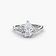Solitaire with Shoulder Accents 2