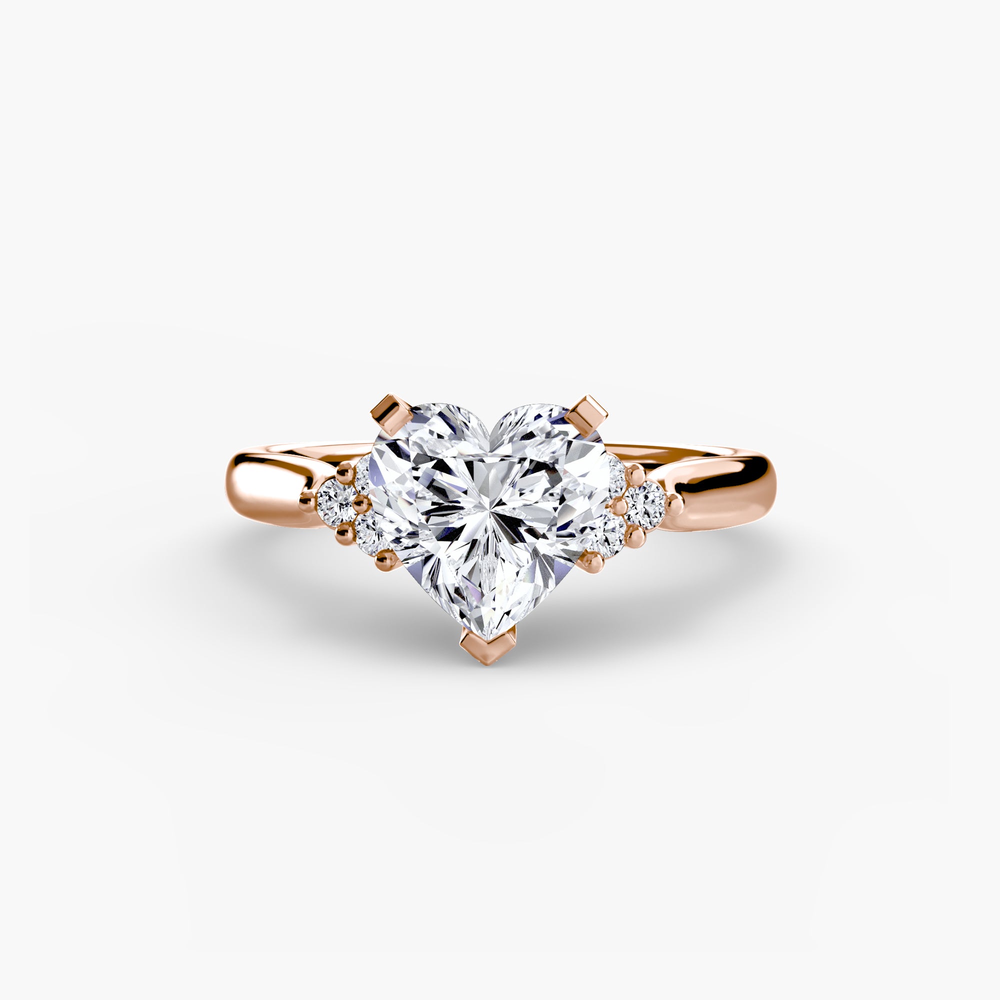 The Cluster Shoulder Solitaire, Wide