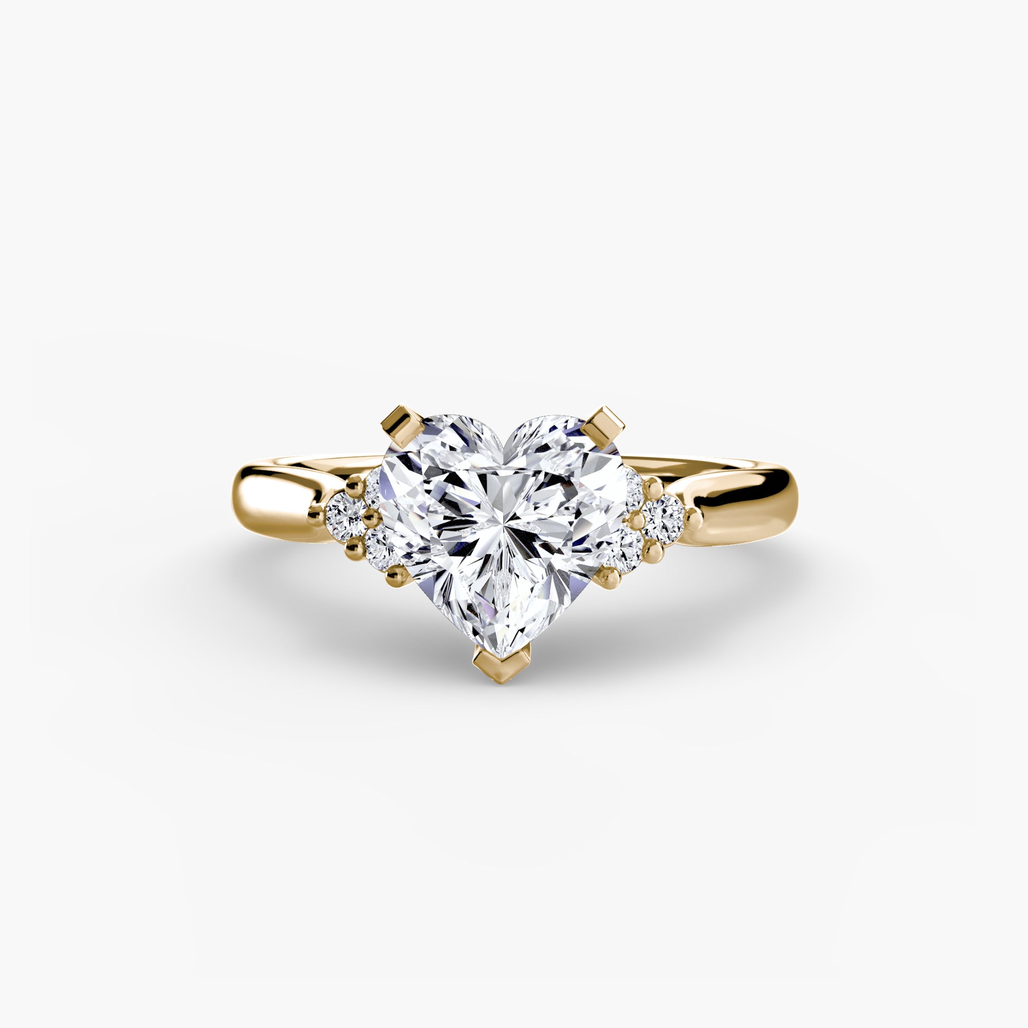 The Cluster Shoulder Solitaire, Wide