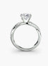 The Emerald Twist Pavé Ring