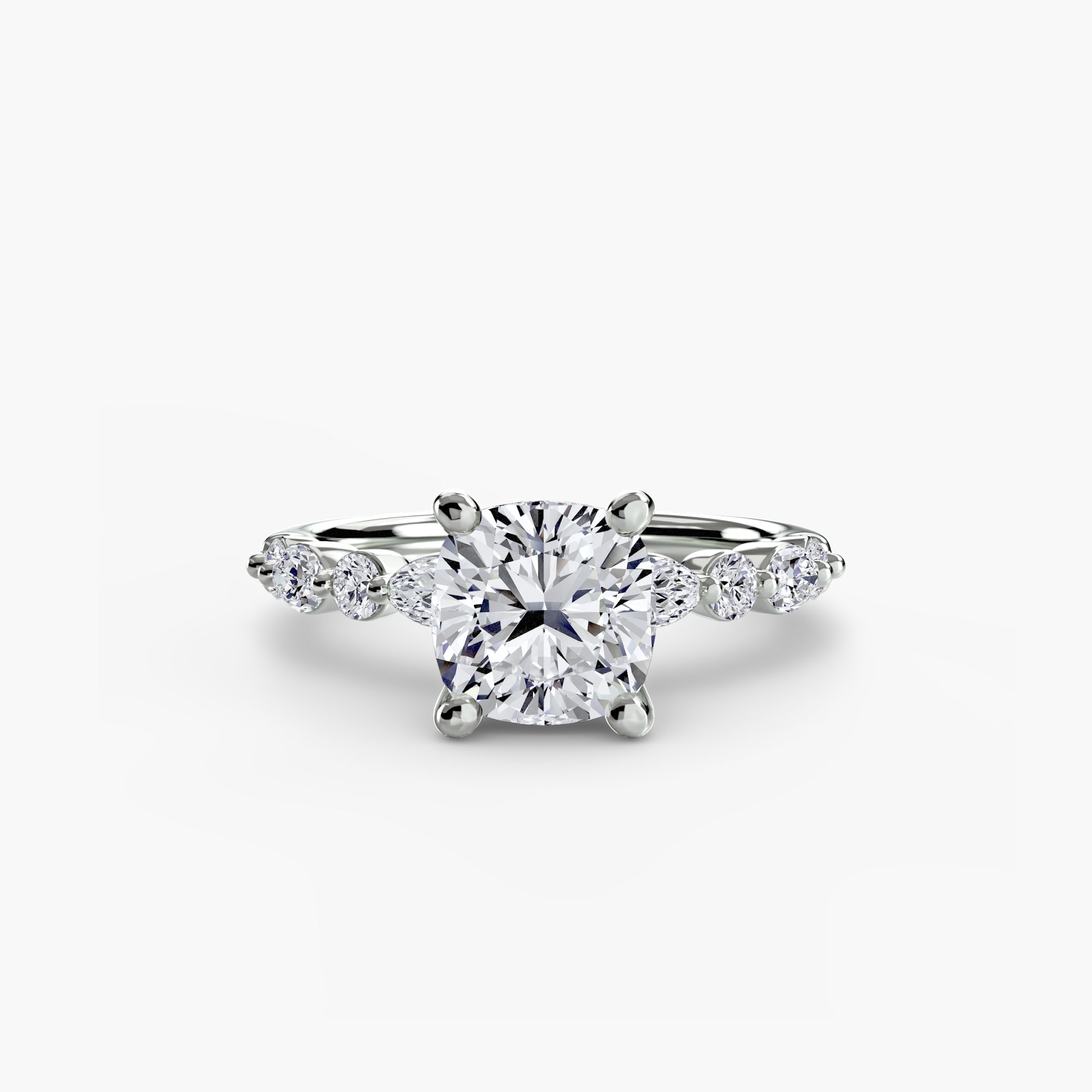 The Eternity Pavé Solitaire, Slim