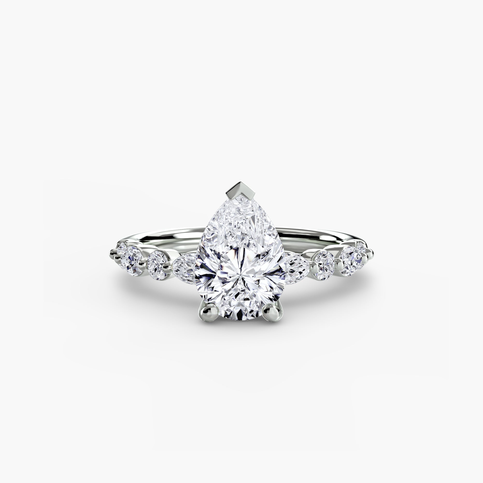 The Eternity Pavé Solitaire, Slim
