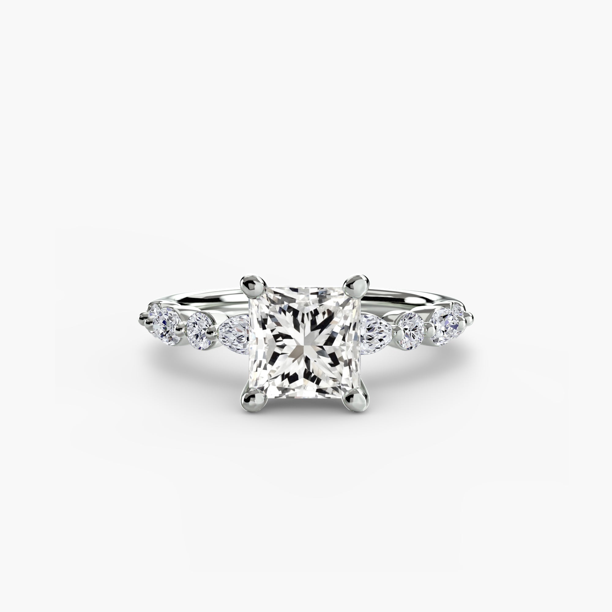 The Eternity Pavé Solitaire, Slim